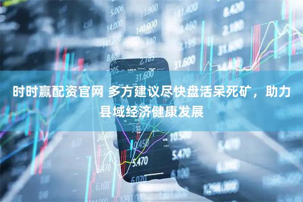 时时赢配资官网 多方建议尽快盘活呆死矿，助力县域经济健康发展